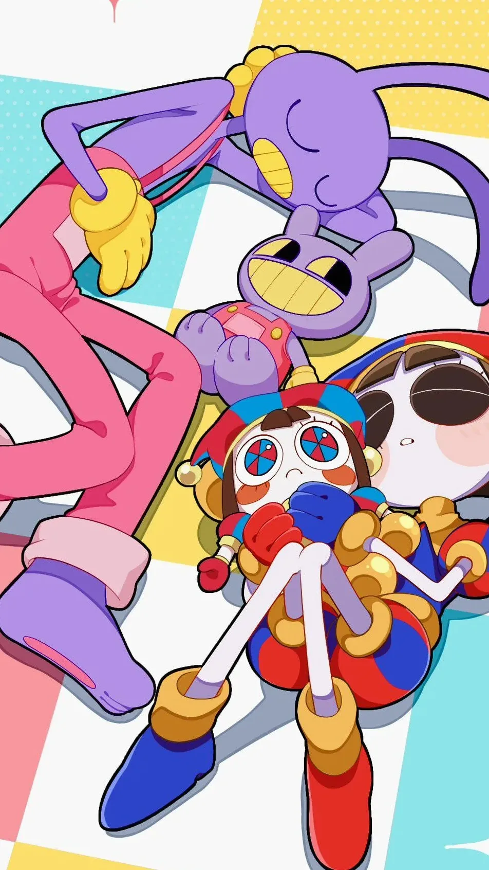 ai character: FunnyBunny(angst?) background