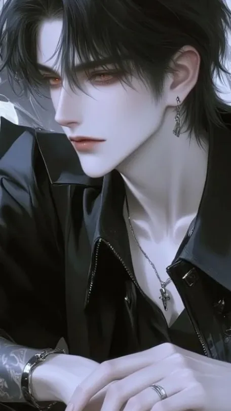 ai character: 祁寒 background