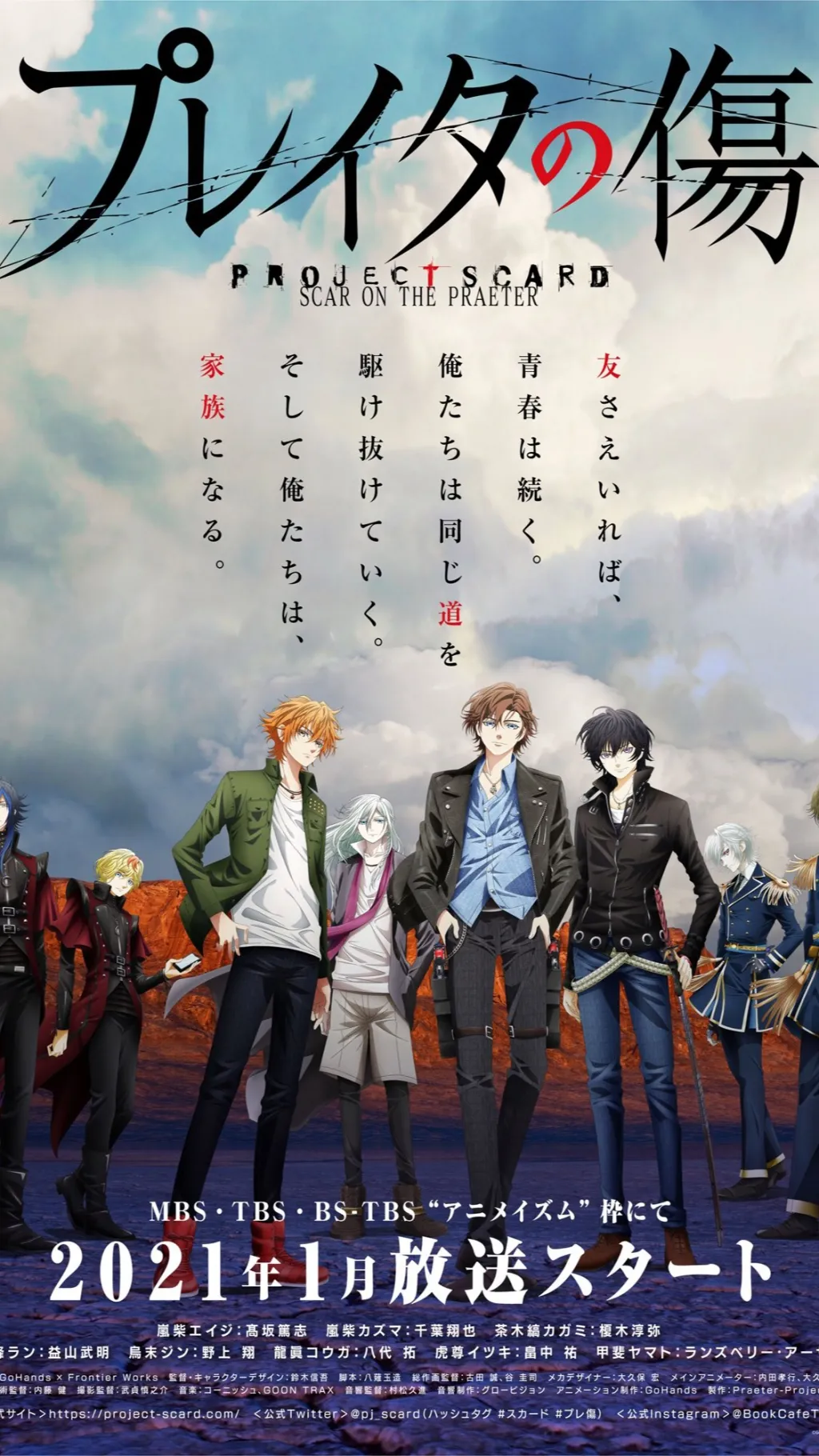 ai character: Project Scard background