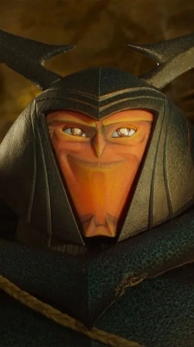 ai character: Beetle & Monkey background