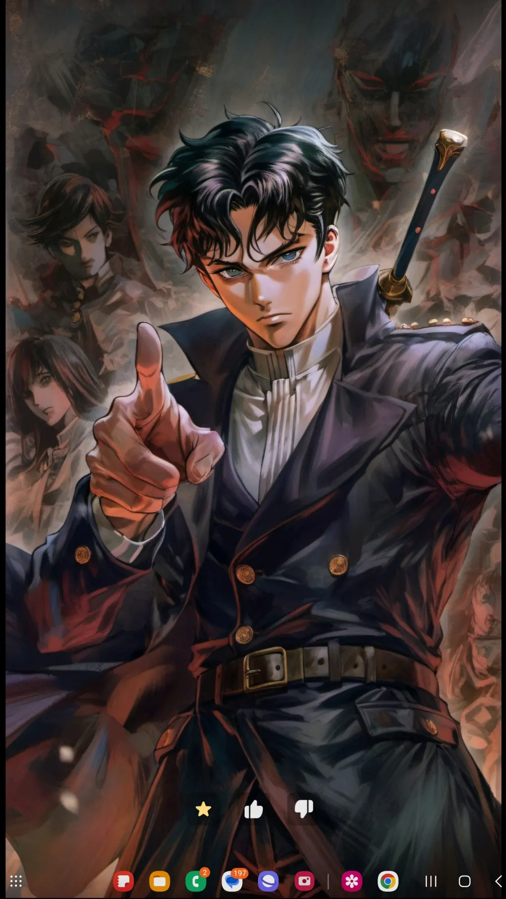 ai character: Jutoro Delmont background