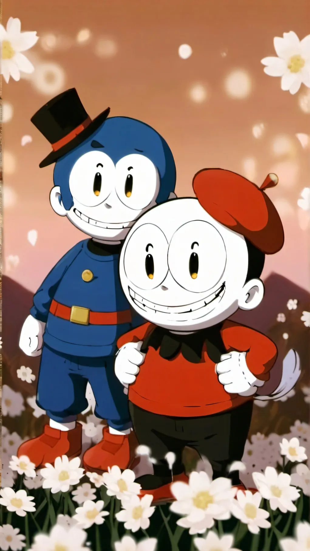 ai character: Cuphead hate u pt2 background