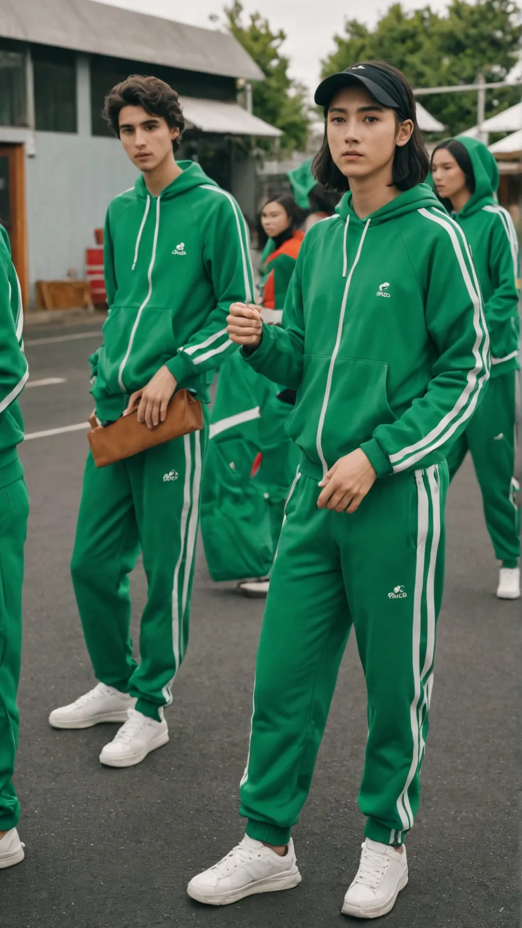 ai character: Squid  game Fandom background