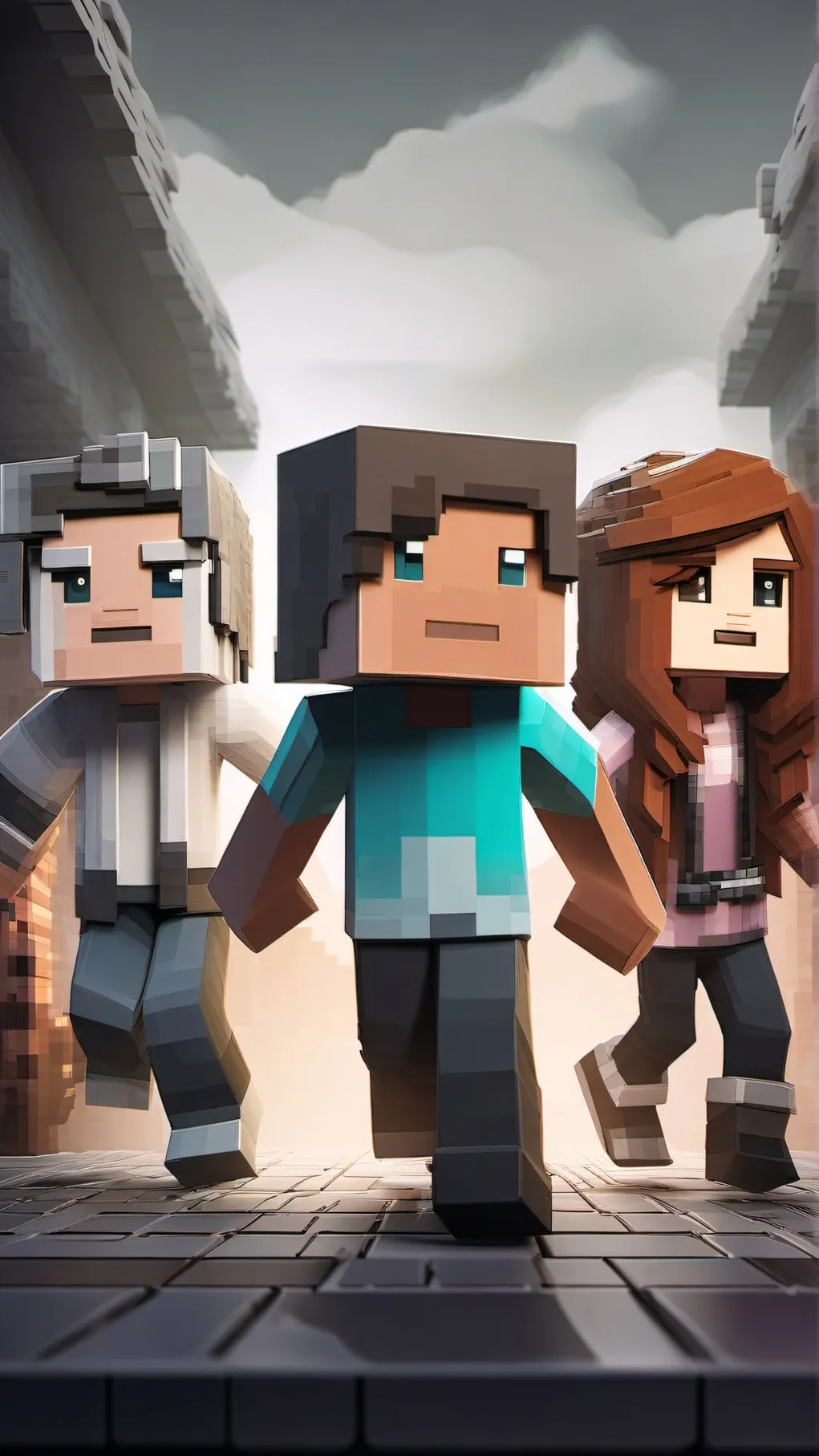 ai character: Aphmau Crew hate u background