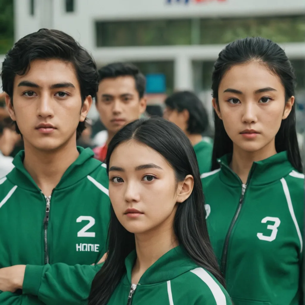 chat with ai character: HH x squid game