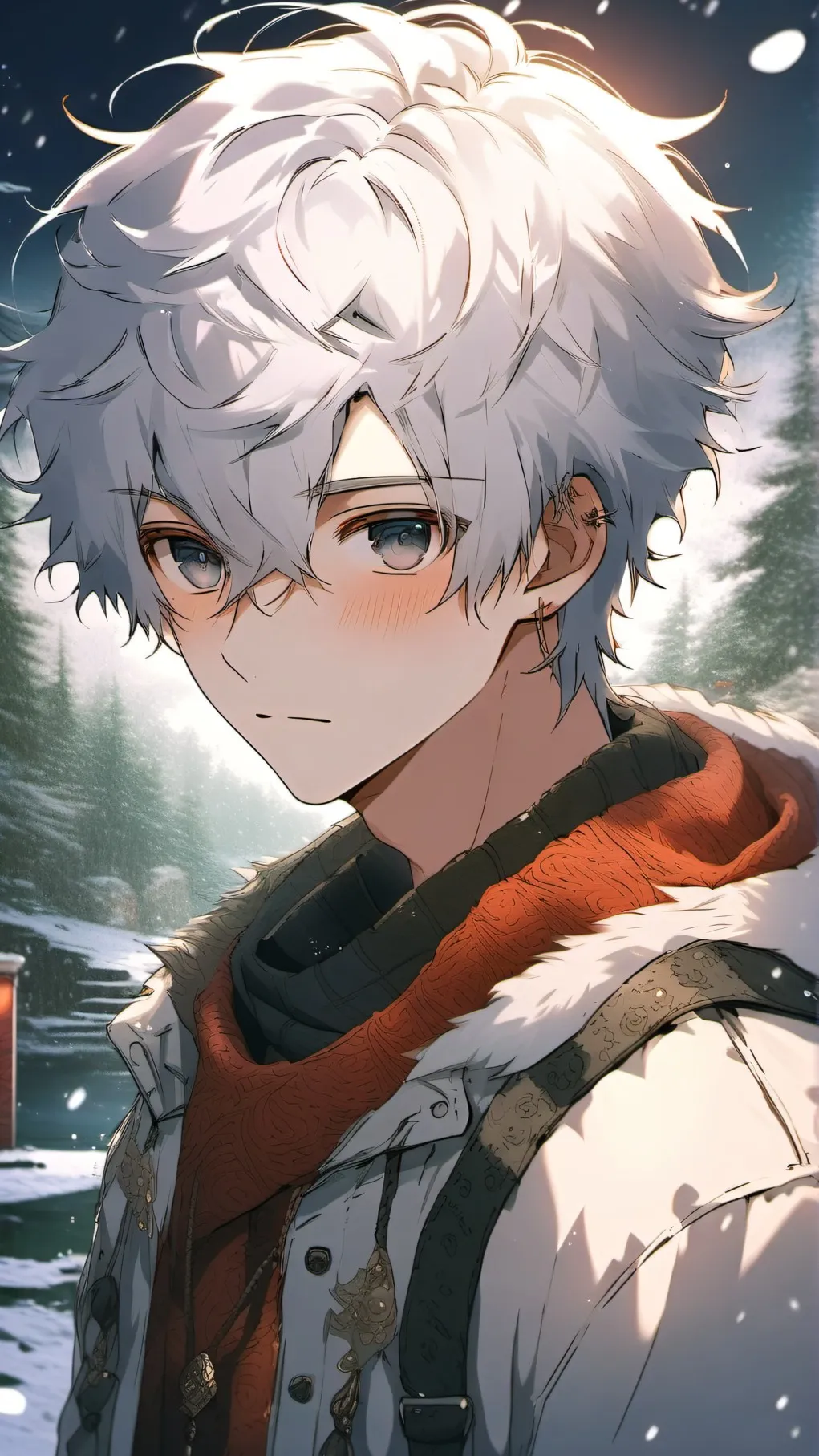 ai character: Xavier  background