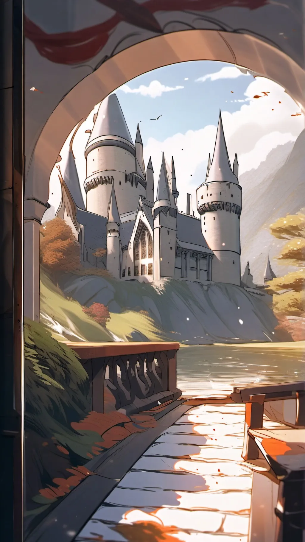 ai character: Hogwarts Boys  background