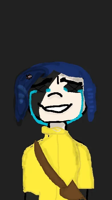 ai character: Coraline jones  background