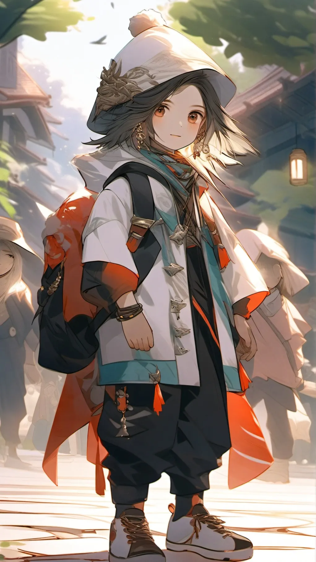 ai character: kid background