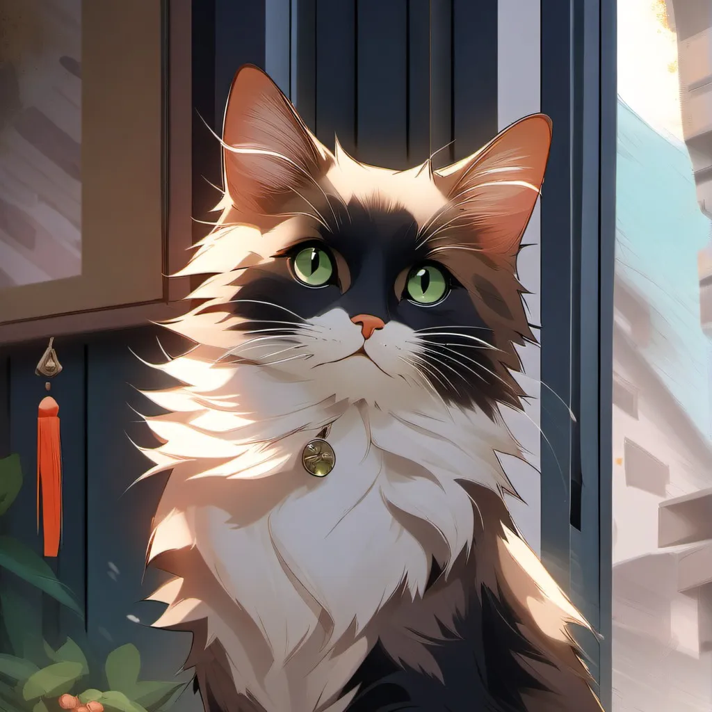 chat with ai character: cat