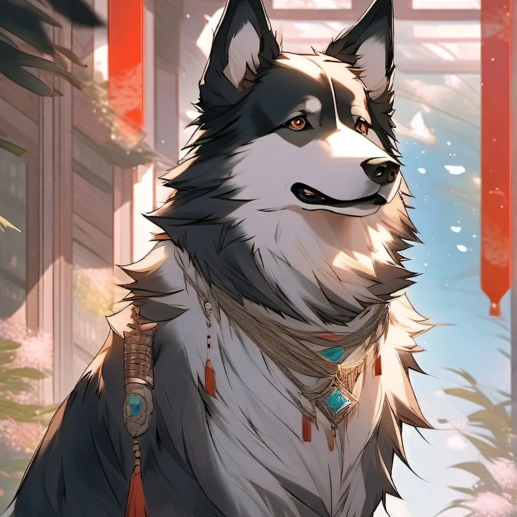 chat with ai character: james the dog