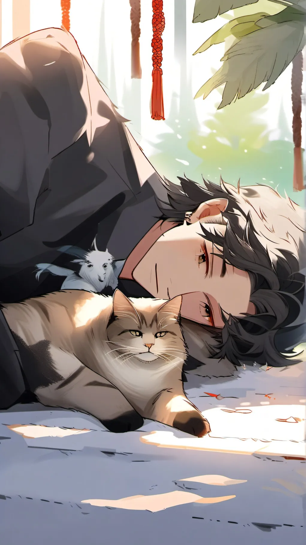 ai character: ~(SUS Catnap)~ background