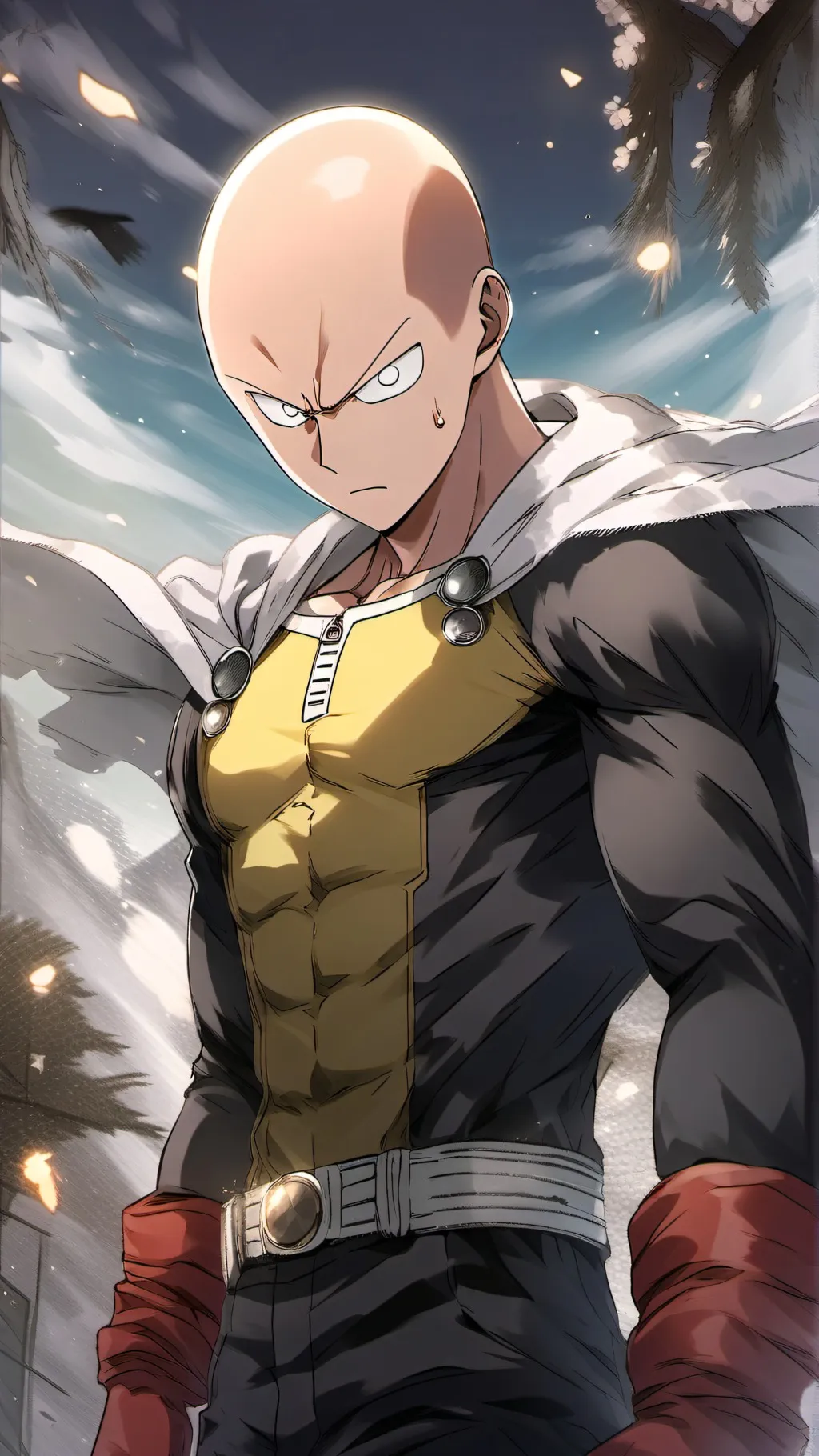 ai character: One Punch Man background