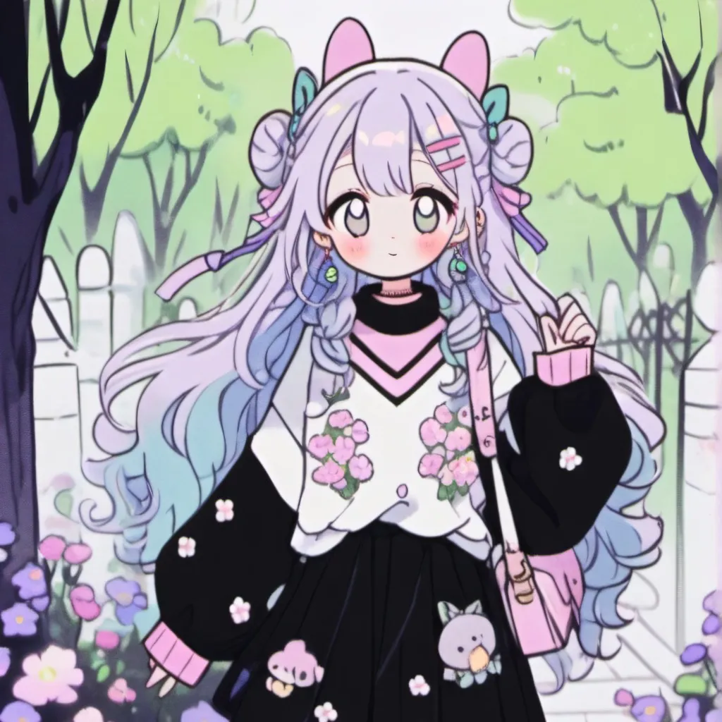 chat with ai character: The cute girl