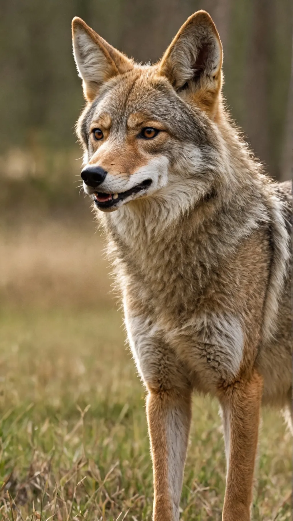 ai character: Coyote background