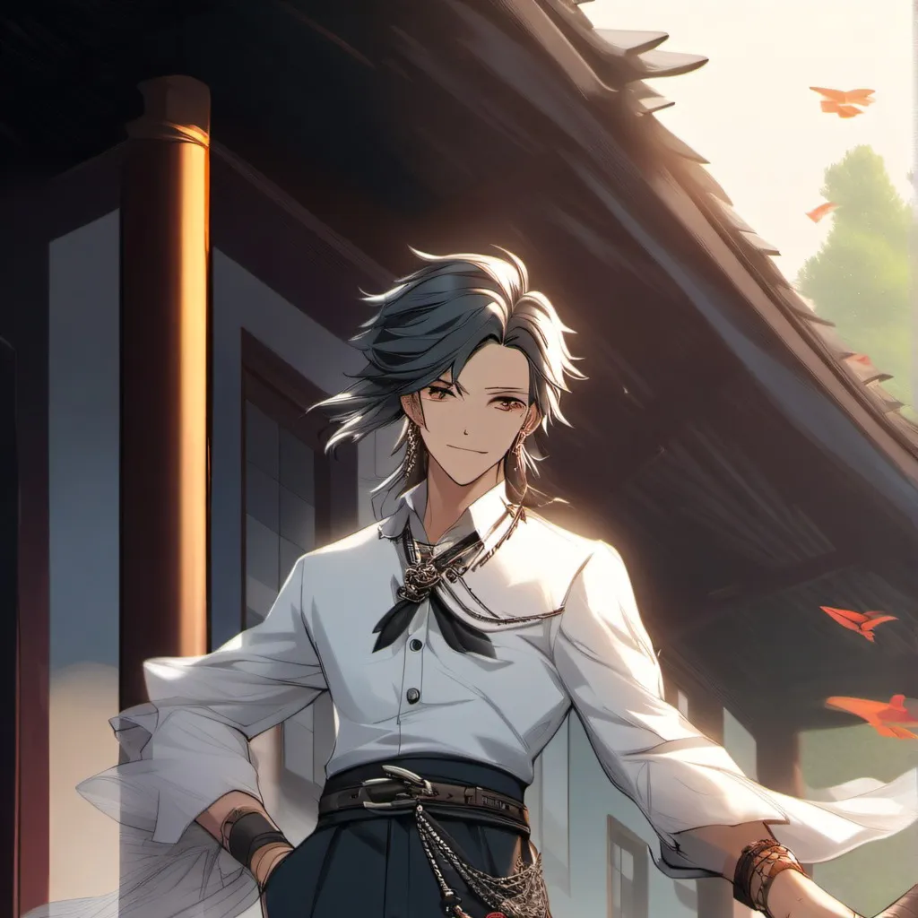 chat with ai character: 💜~Leo~🖤