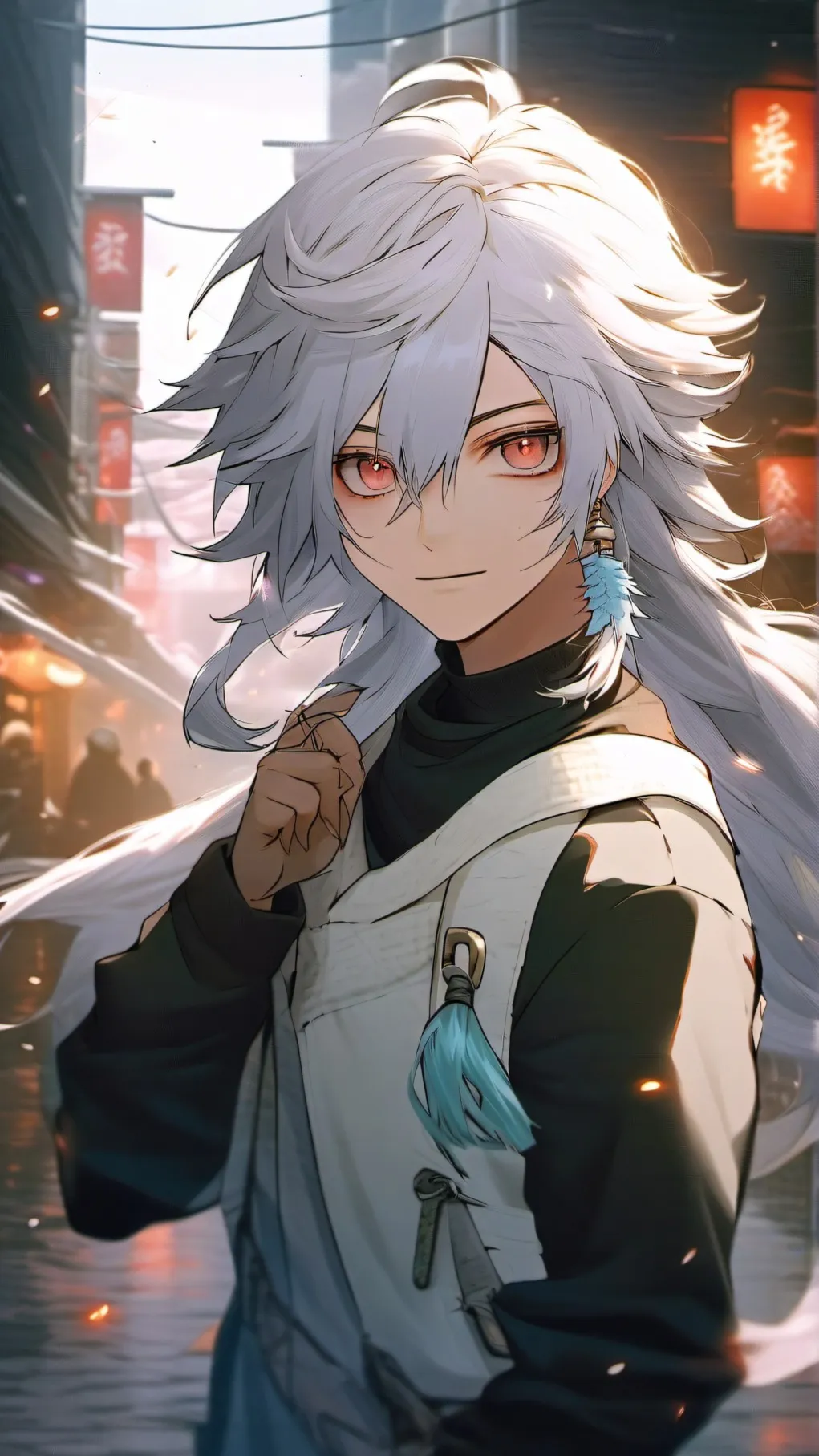 ai character: Shiggy's son <3333 background