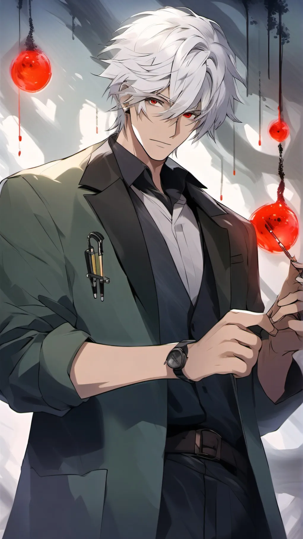 ai character: Scientists background