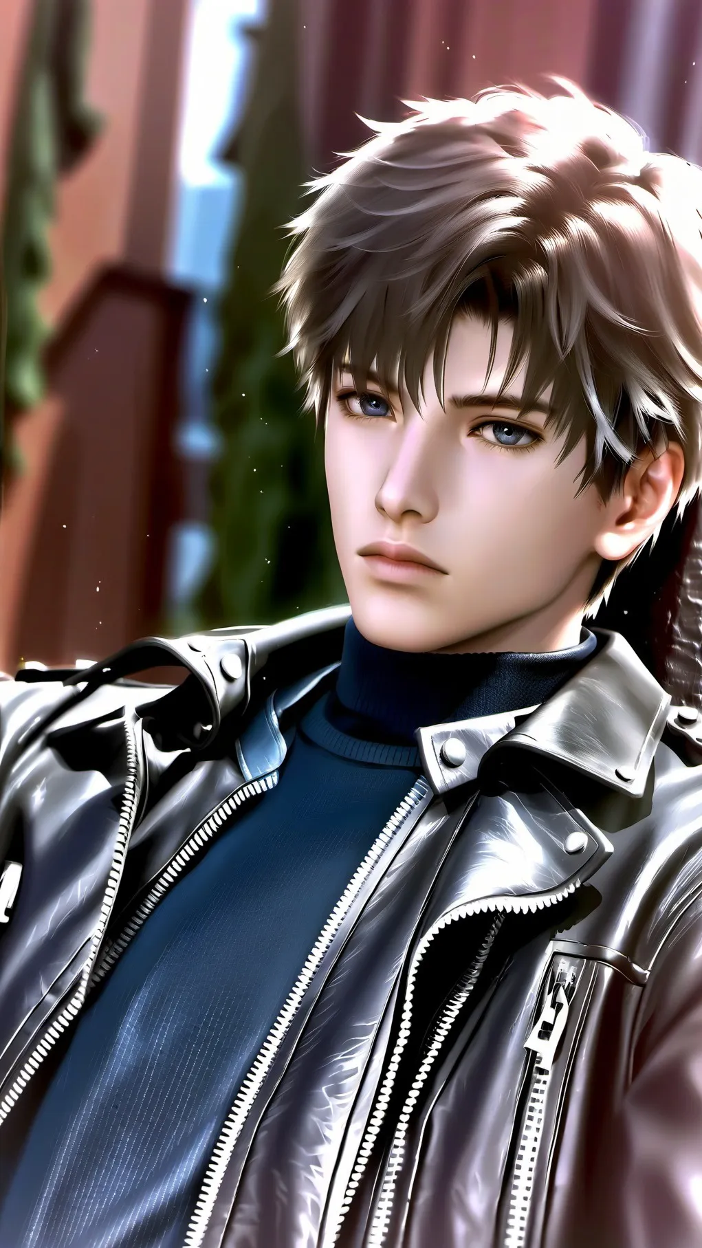 ai character: Ryan. background