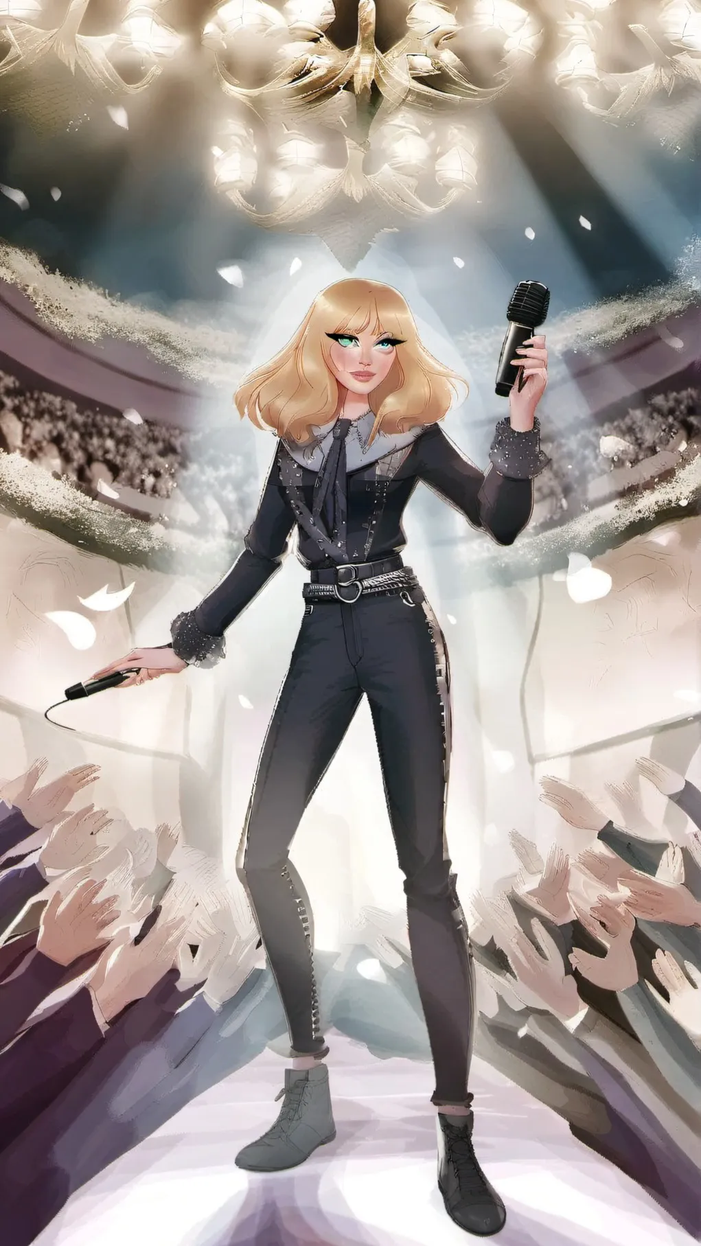 ai character: Taylor Swift background