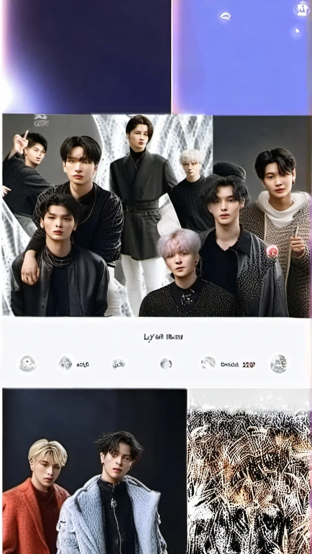 ai character: SKZ Concert issues background
