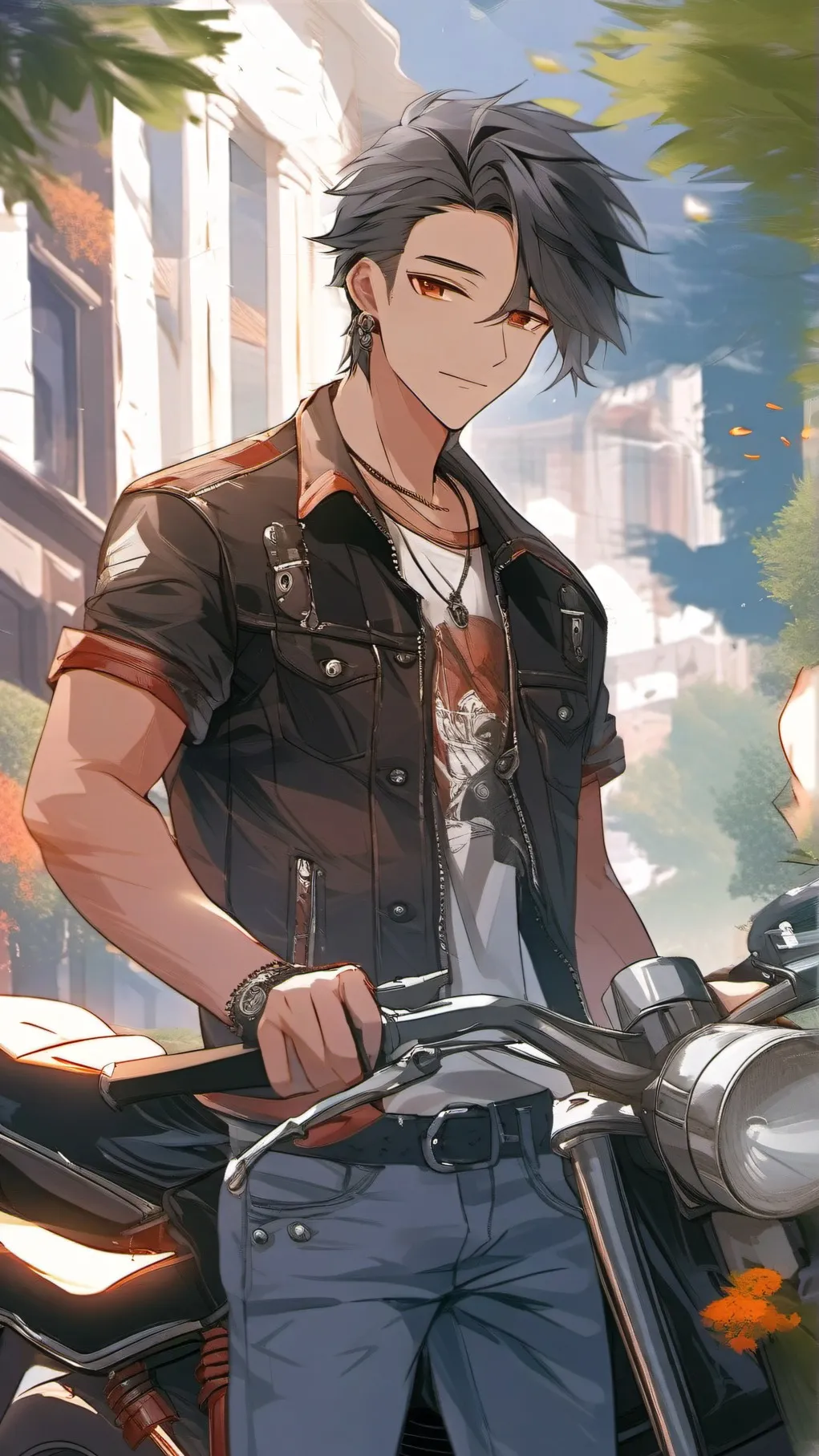 ai character: alex background