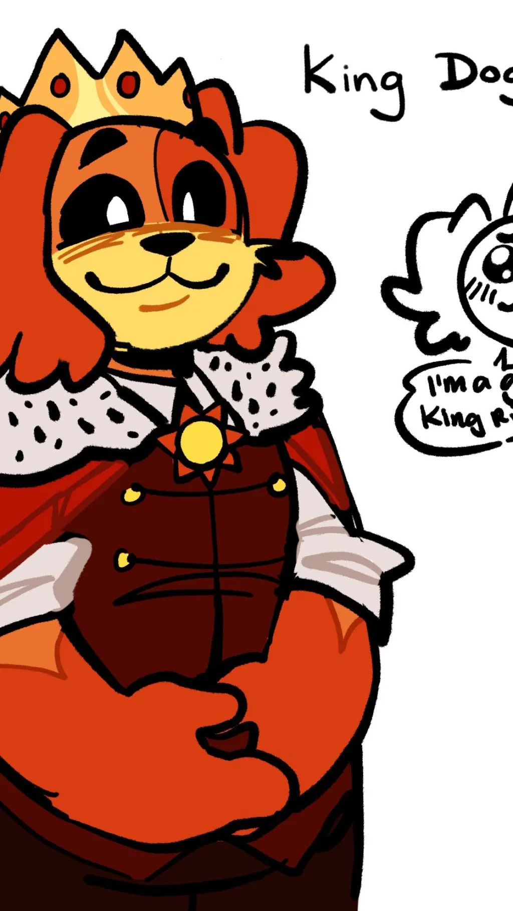 ai character: SC royal au 2!! background