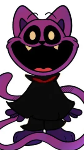 ai character: Catnap vampire >:) background