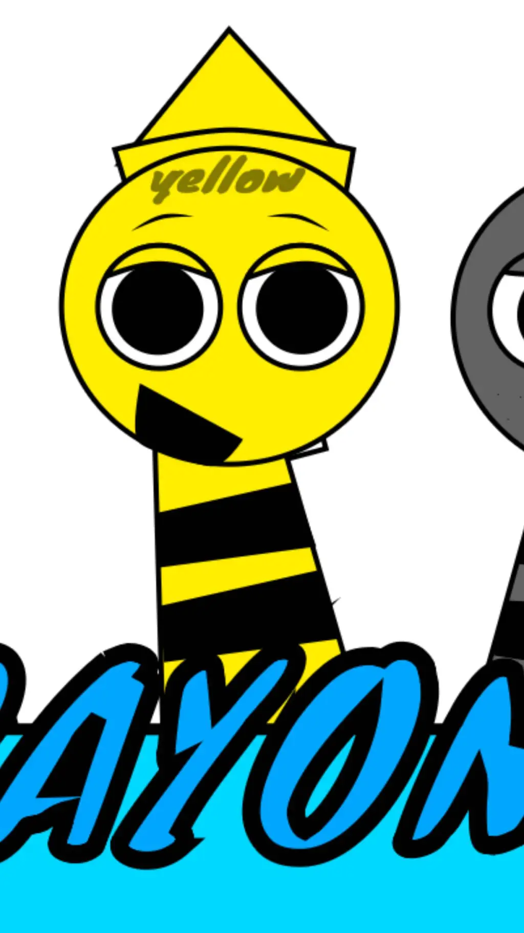 ai character: Crayonzi background