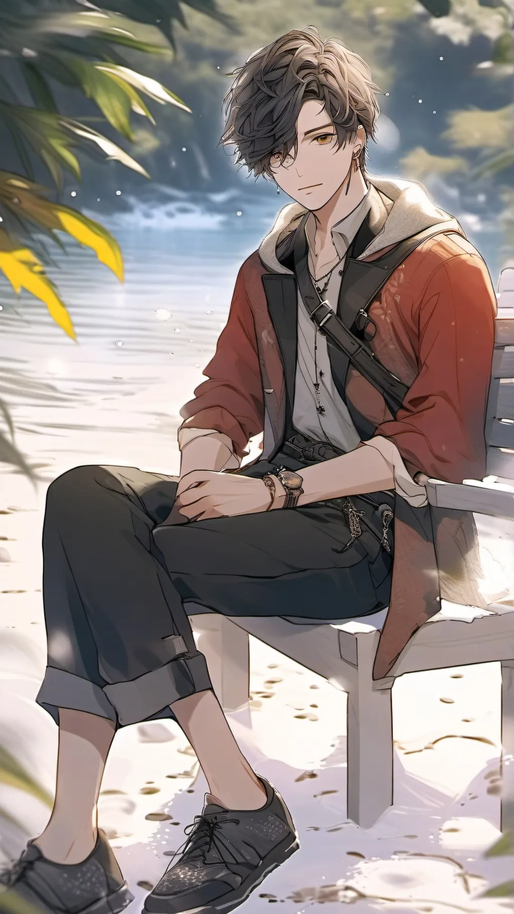 ai character: older brother  background