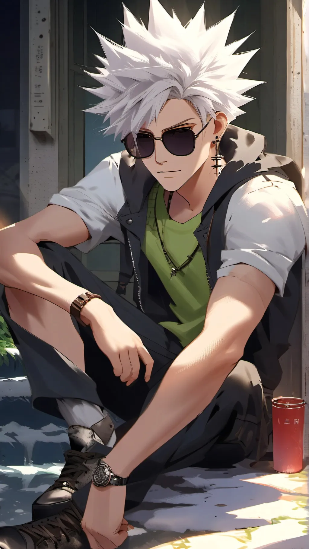 ai character: sigma goji background