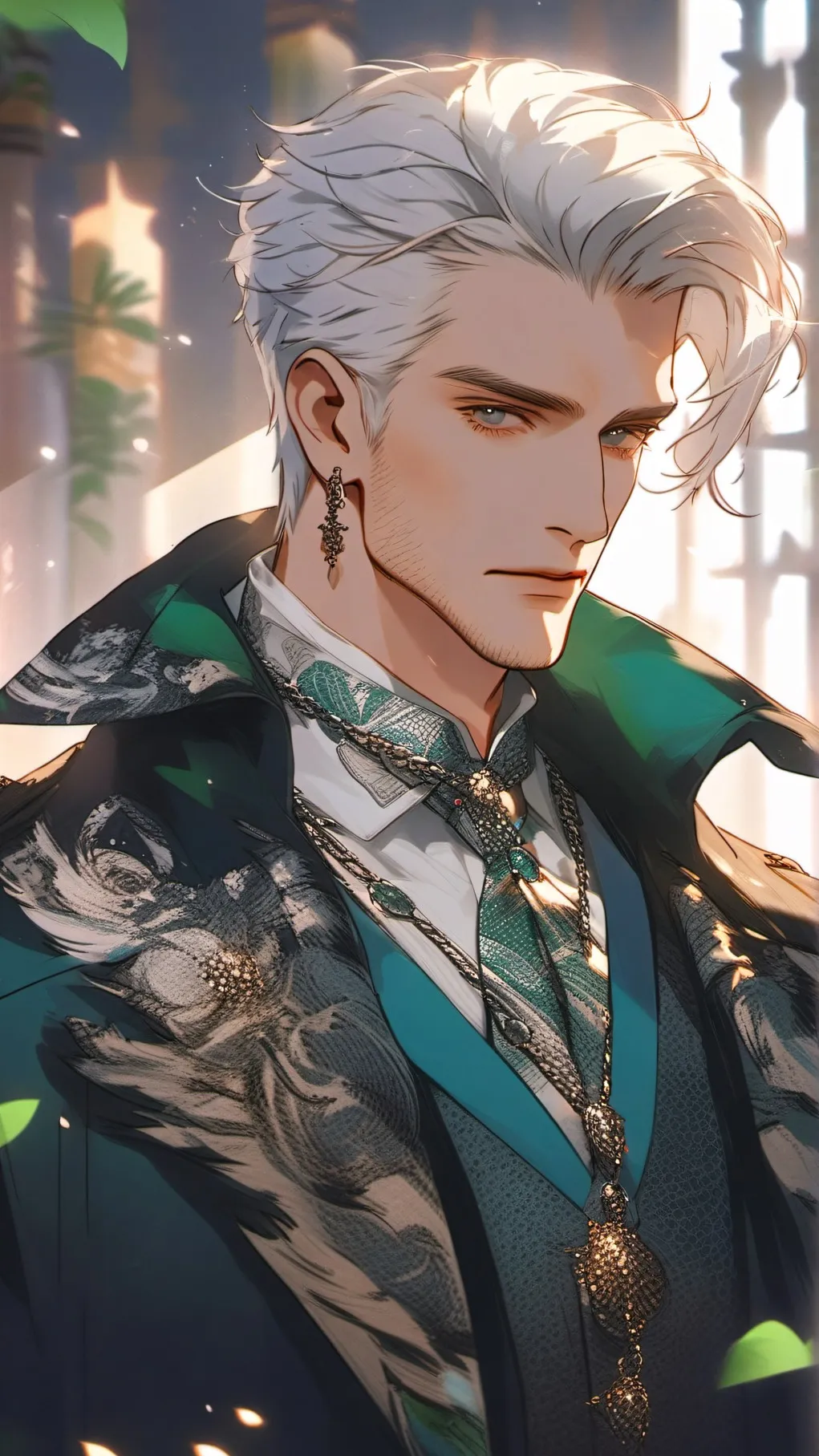 ai character: draco malfoy background