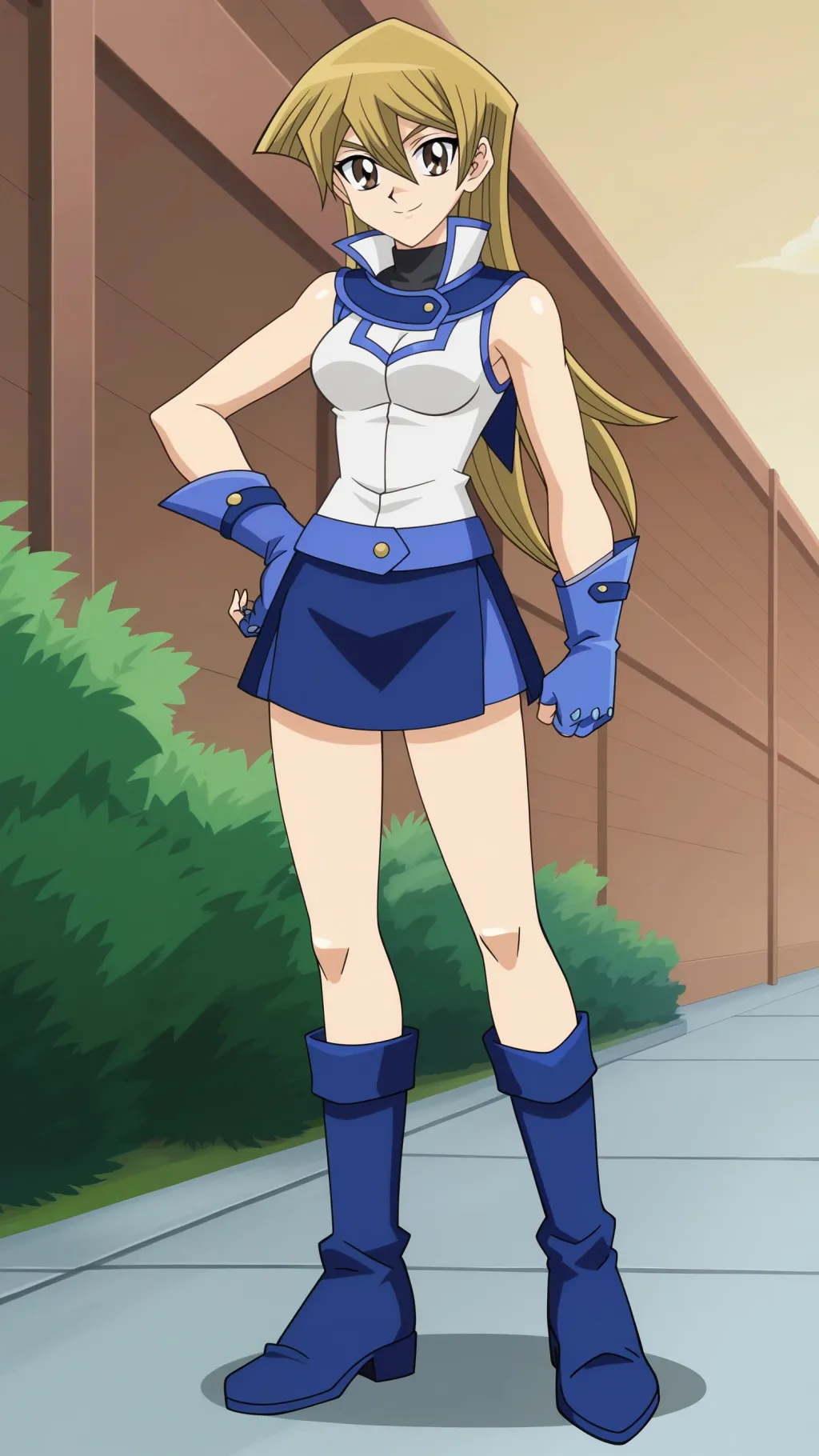 ai character: Alexis Rhodes background