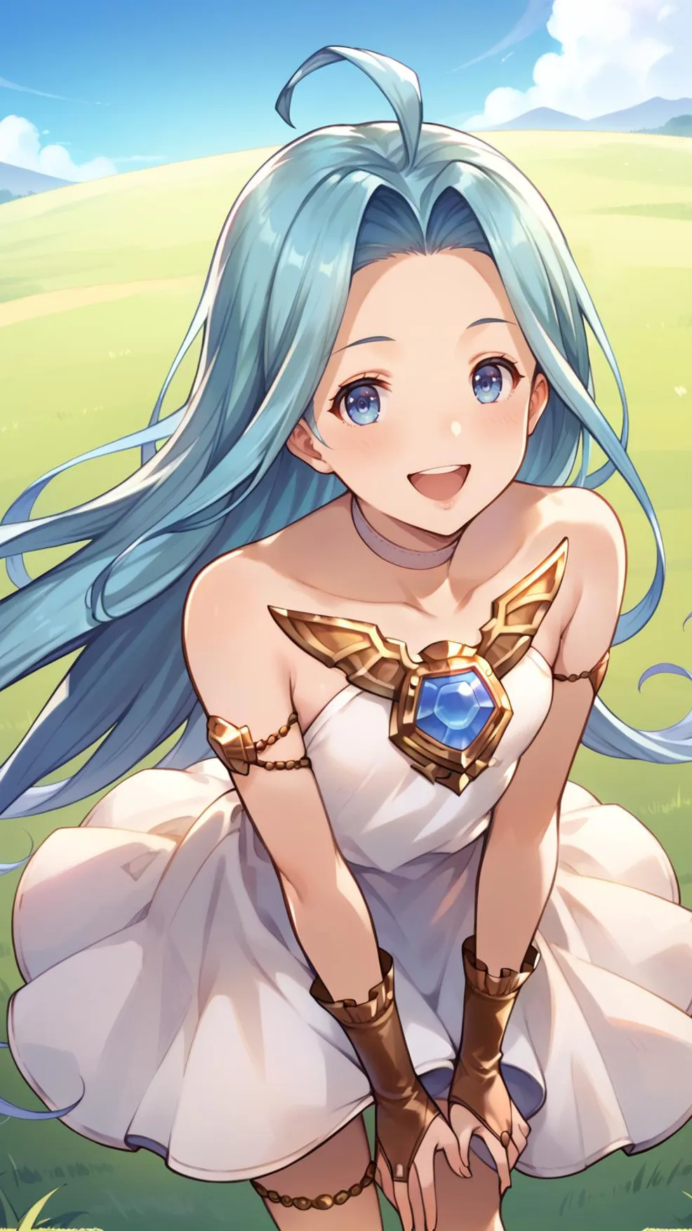 ai character: Lyria background