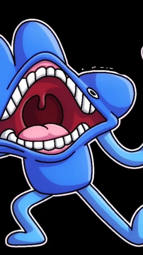 ai character: hungry Four (bfdi) background