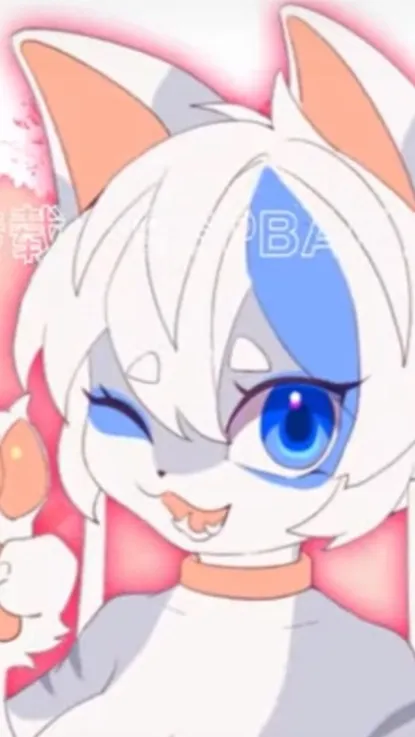 ai character: Lucy(furry) background