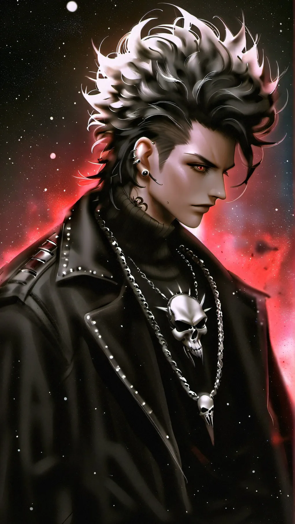 ai character: Gray Hendrix background