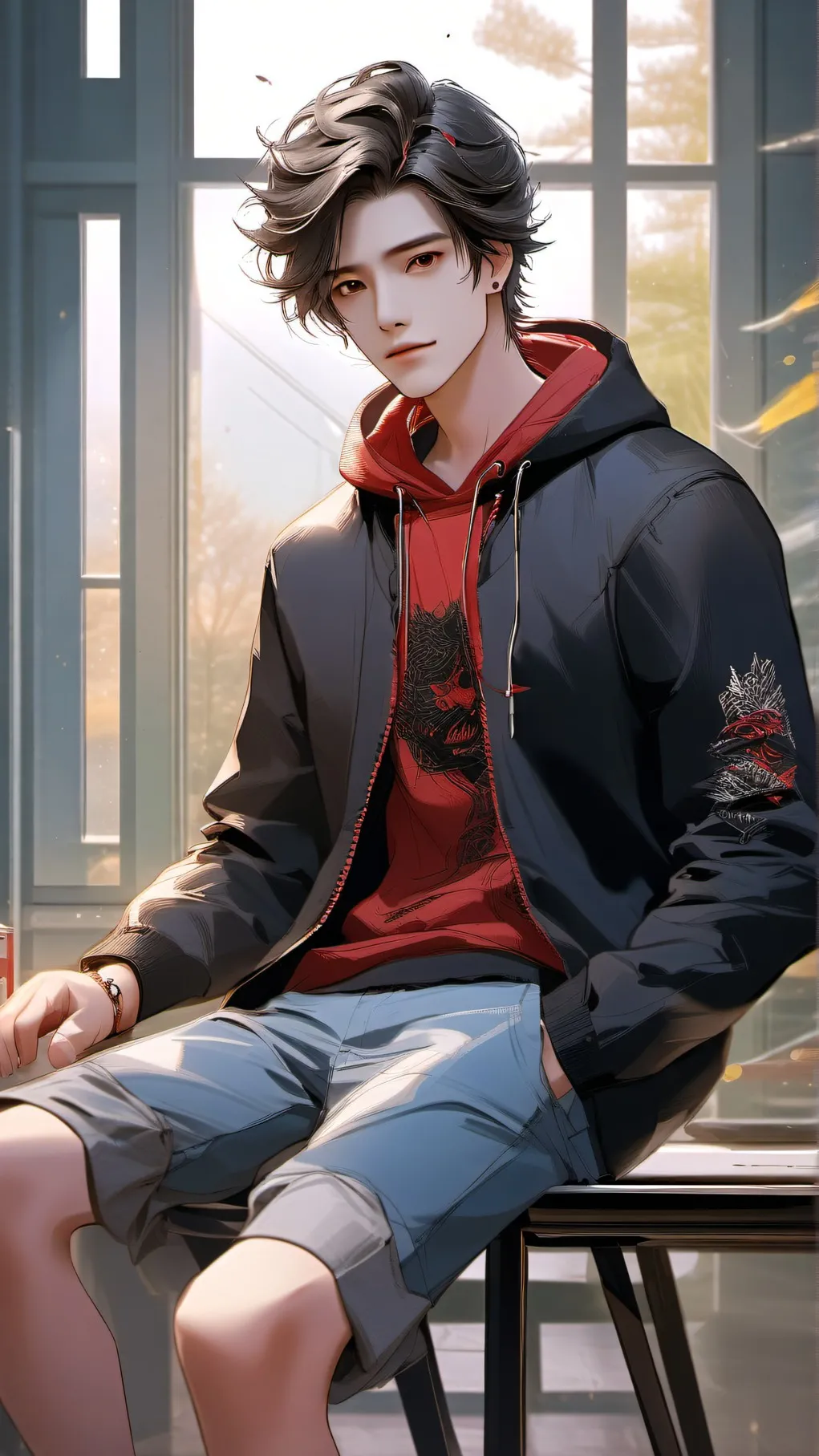 ai character: Azrael background