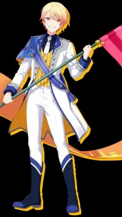 ai character: 天马司 background