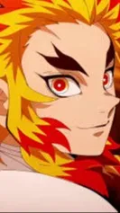 ai character: Kyojuro Rengoku background