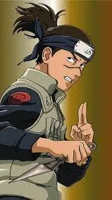 ai character: kid iruka umino    background