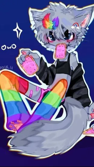 ai character: Nyan Cat background