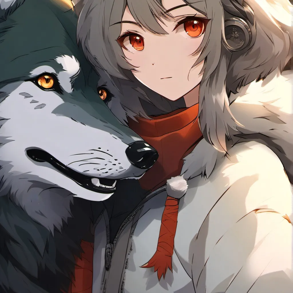chat with ai character: Wolf girl