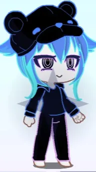 ai character: Miku mesmerzer background