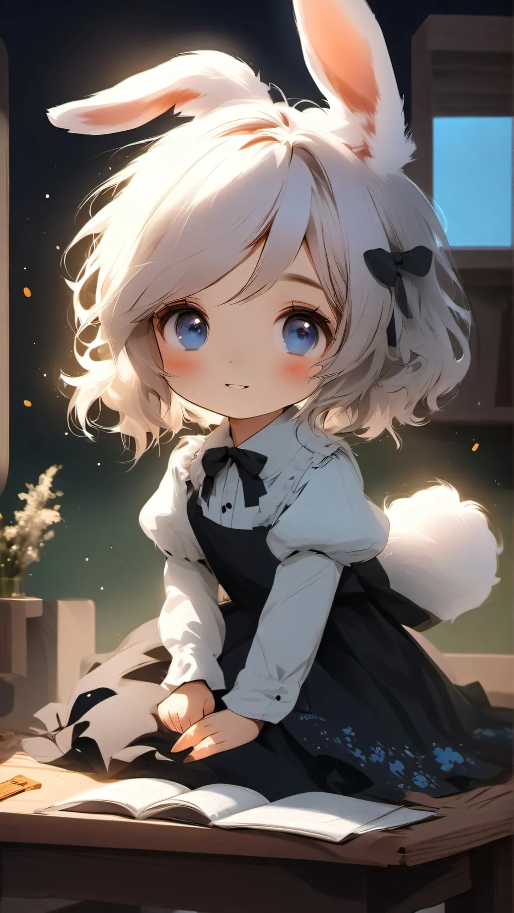 ai character: Star background