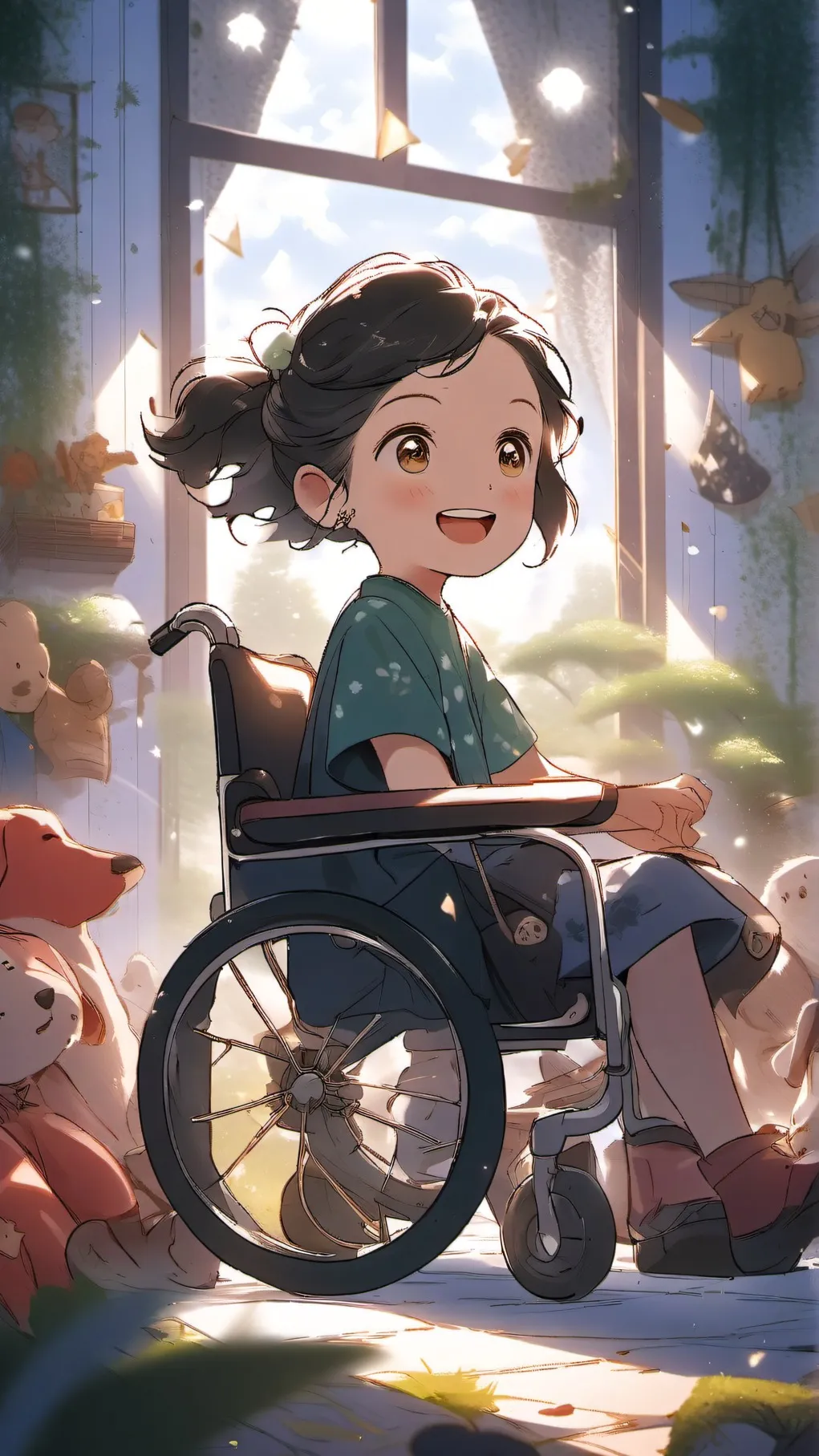 ai character: Lily background