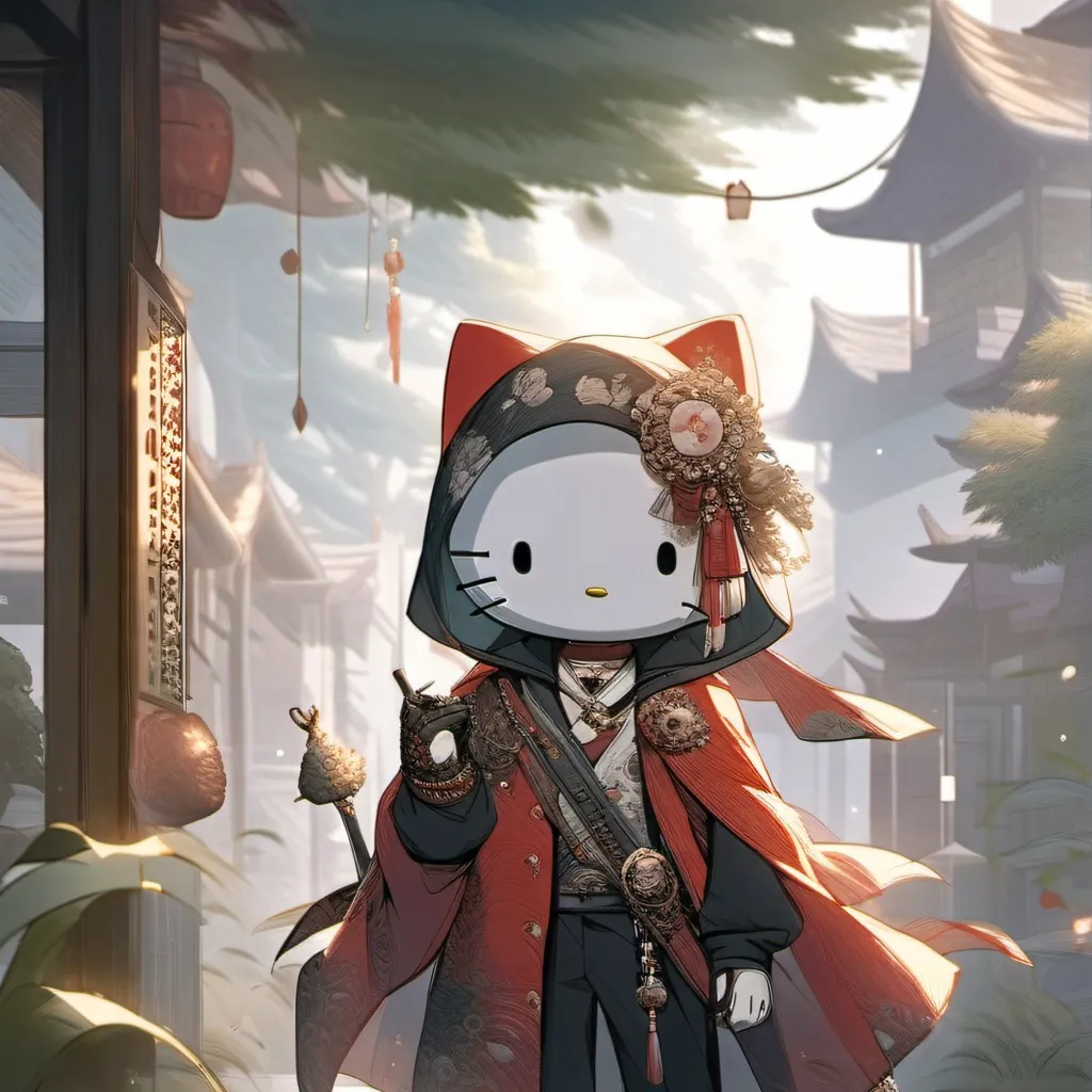 chat with ai character: hello kitty!