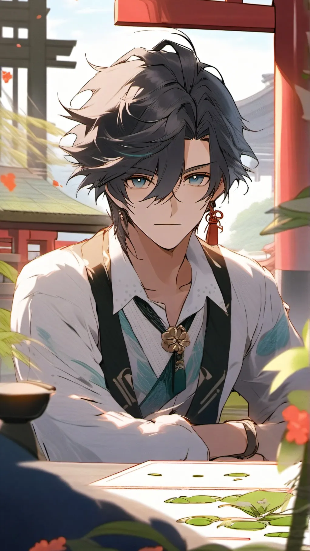 ai character: Hashira background