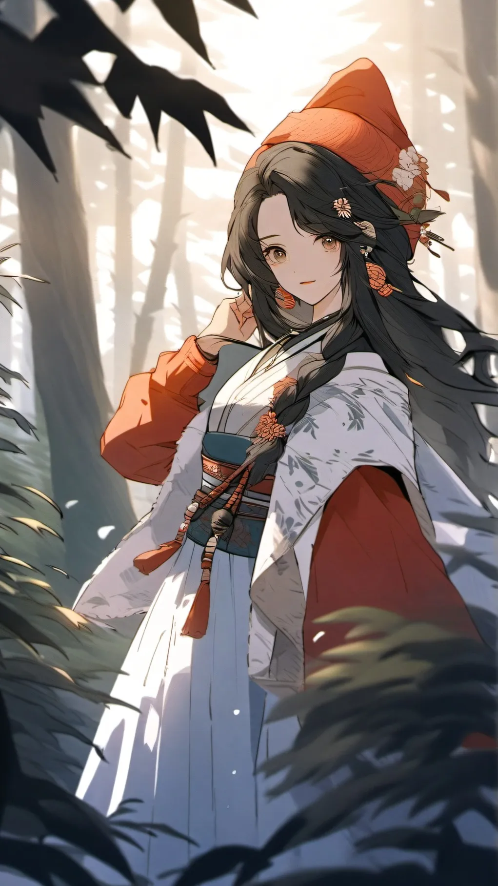 ai character: Hashira Poisoned background