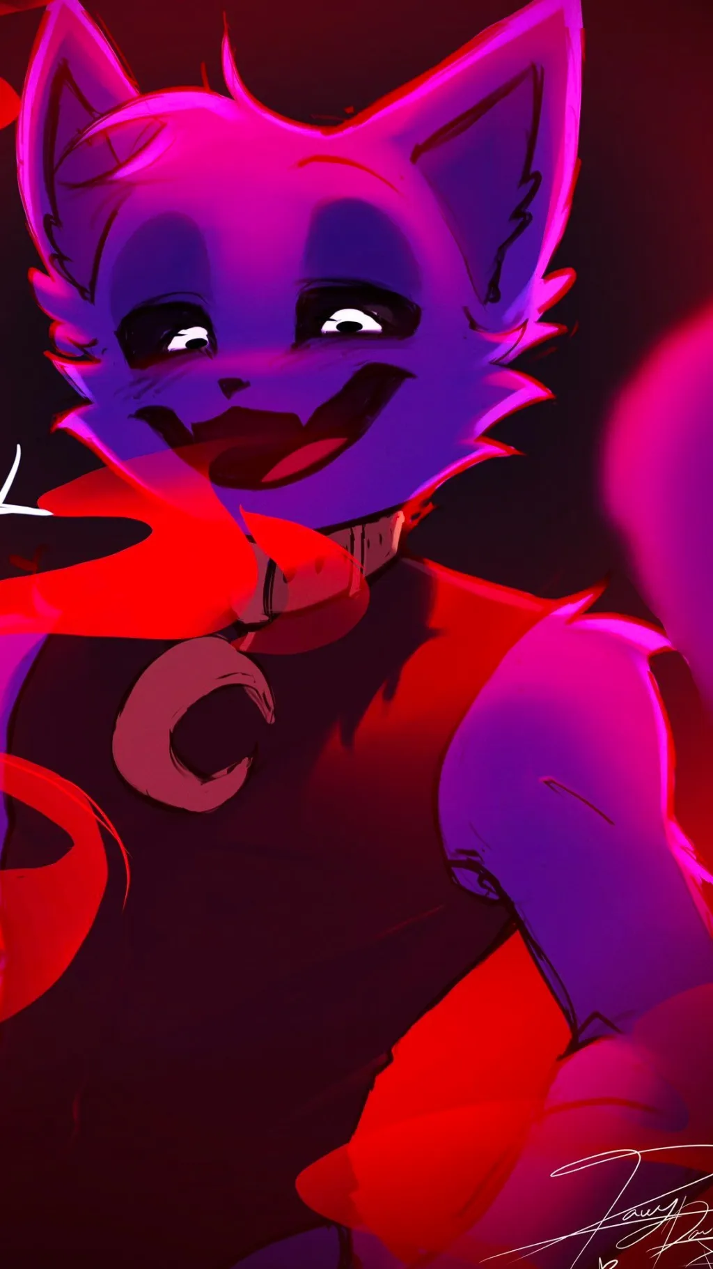 ai character: Catnap background